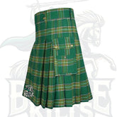 Battle of Kilts – Men’s Irish Green Tartan Utility Kilt